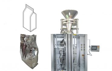 Automatisk förpackningsmaskin för 500 gram te quad seal påsar