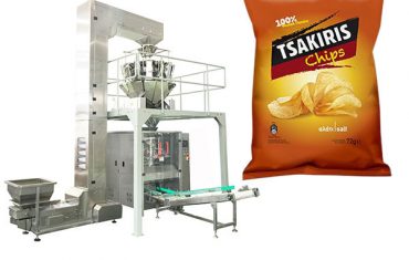 Automatisk förpackningsmaskin för snacks för potatischips
