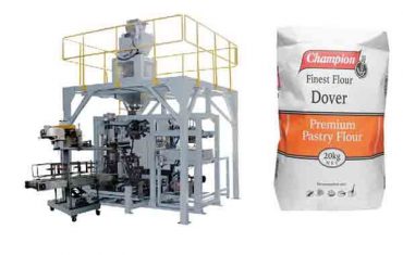 automatisk påfyllningsmaskin för 20 kg mjölpackningsmaskin