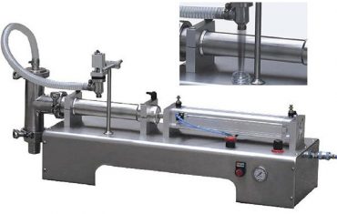 singelhuvud kolvfyllnadsvätska