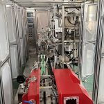 Goda nyheter! ny automatisk en vakuumkammare fyllningsmaskin för tegelpåsformning redo för leverans