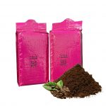 Automatisk tegelvakuumpåsförpackningsmaskin för 250 gram kaffepulver