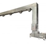 Flera påfyllningspunkter hinkmatningshiss