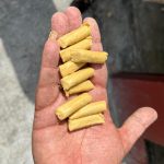 Dubbel hinkbandstransporterande våg