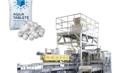 25-50 kg salttabletter som väger påfyllningspåsmaskin