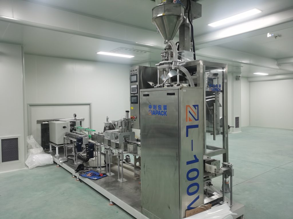 pulver vakuumförpackningsmaskin